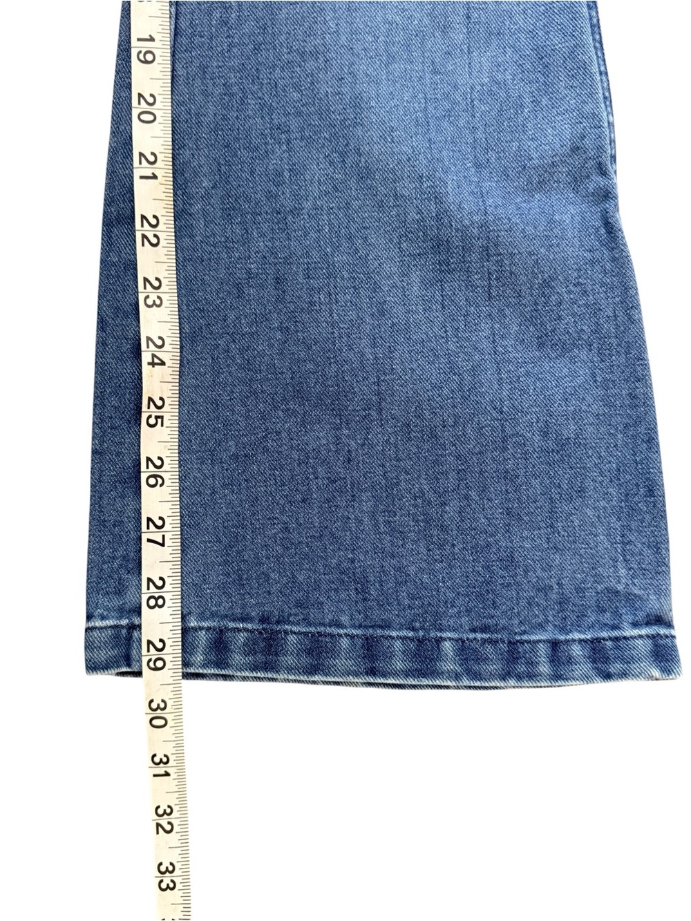 Vintage Y2K Old Navy Flare Jeans Women’s Size 4 Retro Rainbow Stitch Denim - Picture 10 of 10